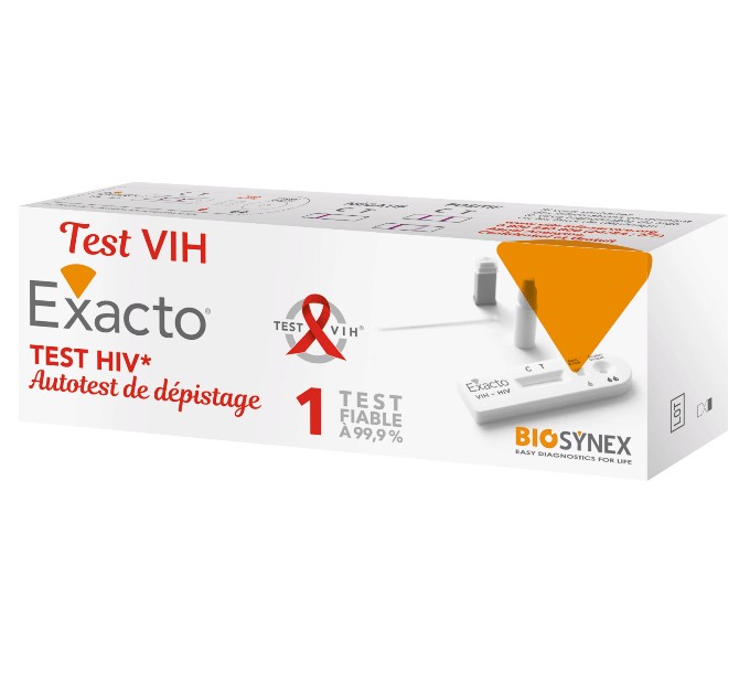 Exacto Test VIH Autotest de Dépistage HIV